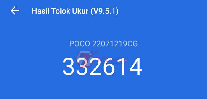 AnTuTu Poco M5 