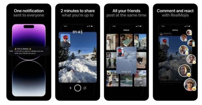 BeReal Apple App Store 2022
