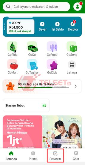 Cara Cek GoPay