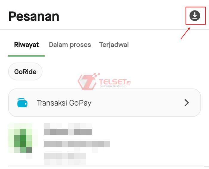 Cara Mengecek Pengeluaran Gojek