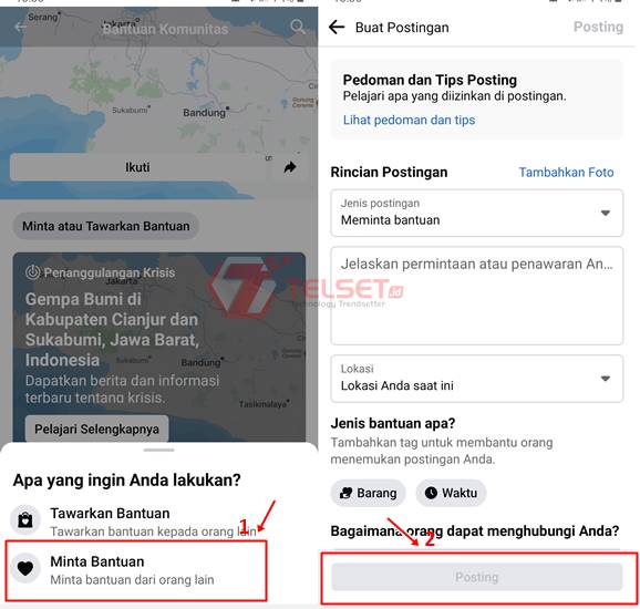 Cara Safety Check Facebook 2