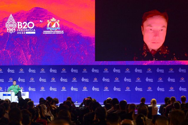 Elon Musk KTT G20