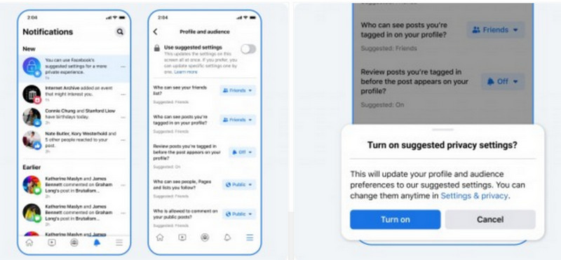Fitur Privasi remaja Facebook Instagram