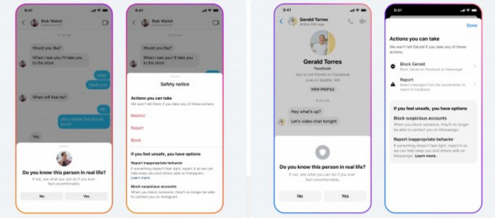 Fitur Privasi remaja Facebook Instagram