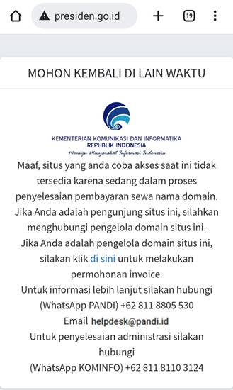 Situs presiden.go.id 