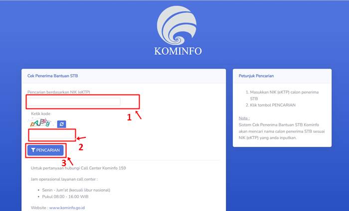 STB Gratis Kominfo Jabodetabek