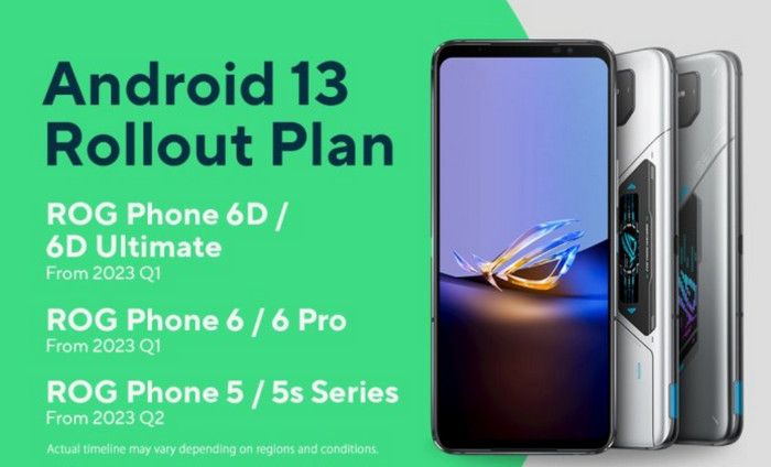 Asus Update Android 13