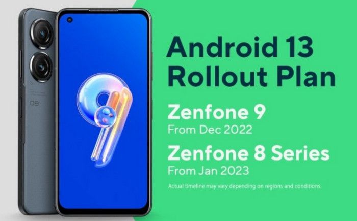 Asus Update Android 13