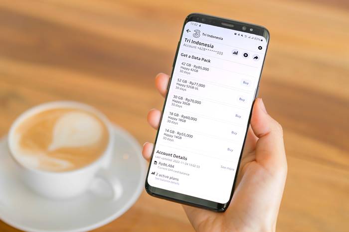 Beli Paket Data Tri