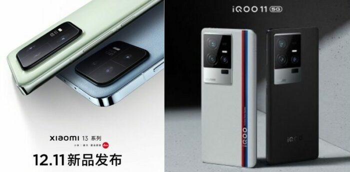 Perbandingan Xiaomi 13 iQOO 11