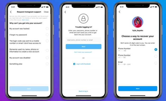 Fitur Akun Instagram Dibajak