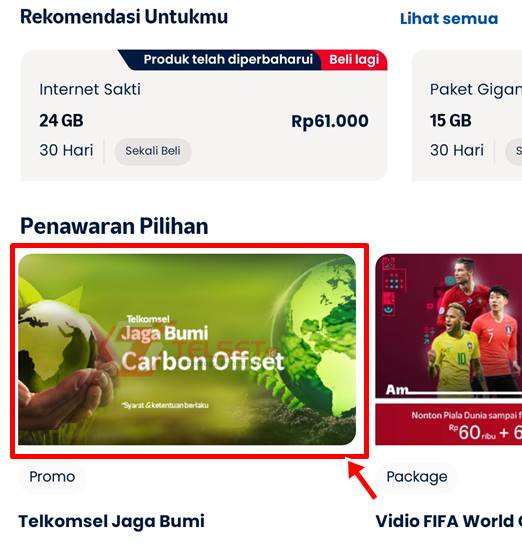 Cara tukar poin jadi pohon
