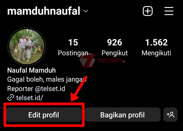 Cara Foto Profil Instagram