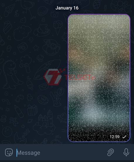 Cara kirim HIdden Media Telegram 