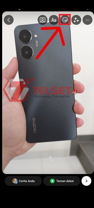 Menambahkan Tautan Instagram Story