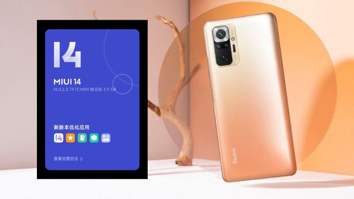 Redmi Note 10 Pro MIUI 14