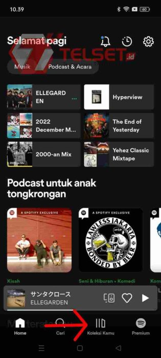 Cara membuat playlist kolaboratif spotify