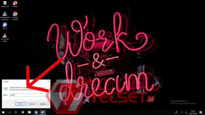 Cara Hapus Temporary Files Windows