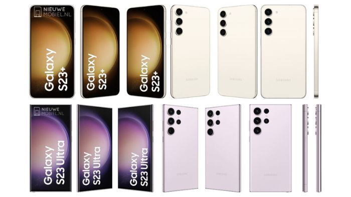 Desain Samsung Galaxy S23