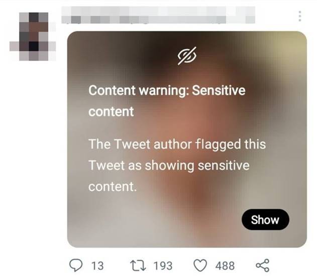 konten sensitif
