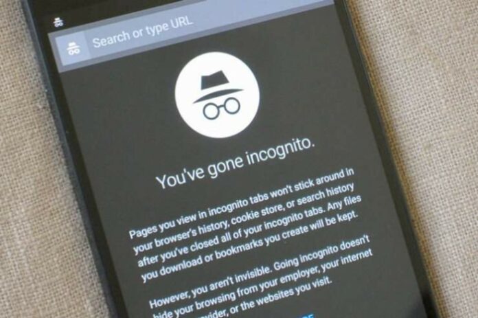 Kunci Biometrik Tab Penyamaran Chrome Android