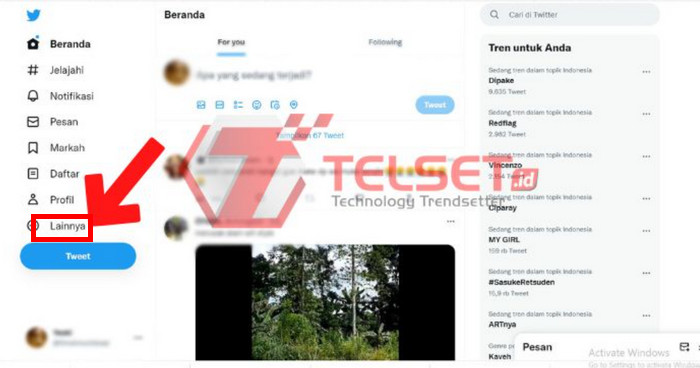 Kunci Private Akun Twitter