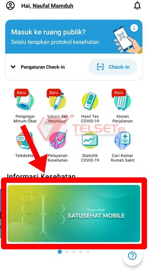 Aplikasi Satu Sehat Mobile PeduliLindungi