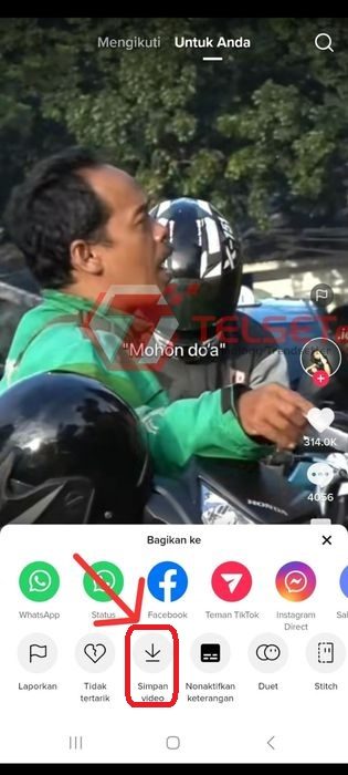 Cara Download Video TikTok Tanpa Aplikasi 