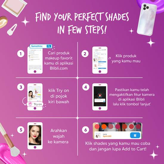 Virtual Try On Make Up Blibli 