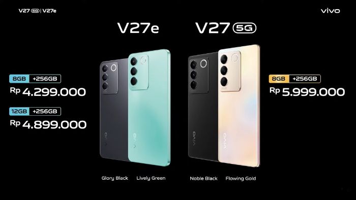 Harga Vivo V27 Indonesia
