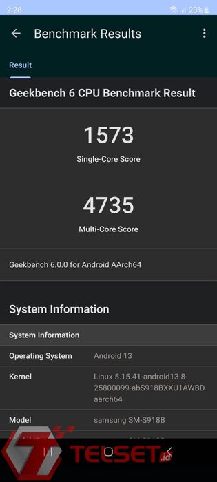 Review Samsung Galaxy S23 Ultra