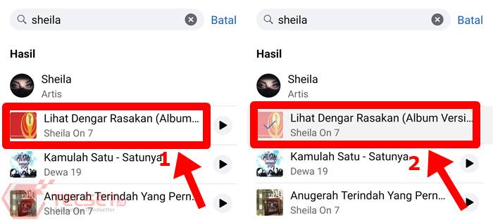 Menambahkan Lagu Profil Facebook 