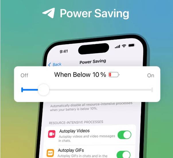 Power Saving Mode Telegram 