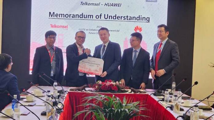 Telkomsel dan Huawei Kolaborasi telset Telkomsel Huawei Transformasi Digital