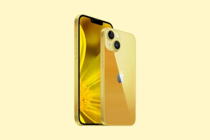 iPhone 14 Warna Kuning iPhone 14 Warna Kuning