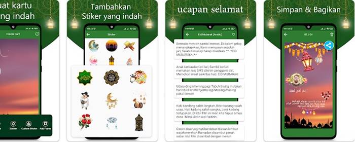 Aplikasi Kartu Ucapan Lebaran 