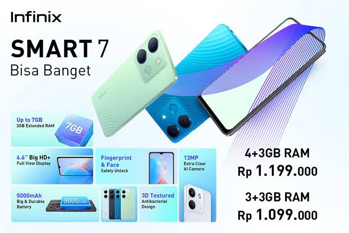 Spesifikasi Infinix Smart 7 