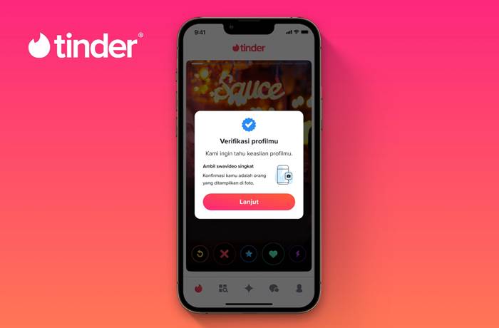 Tinder Video Selfie Verifikasi Foto