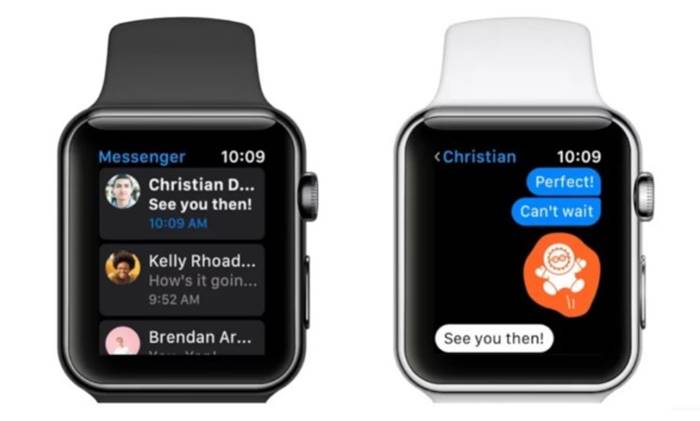 Apple Watch Facebook Messenger