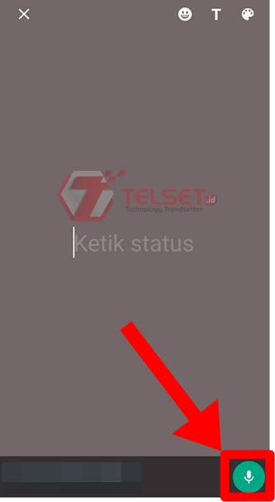 Cara Rekaman Suara Status WhatsApp