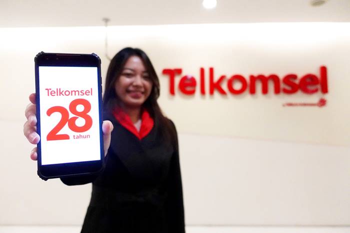 HUT Ulang Tahun Telkomsel 28 Tahun