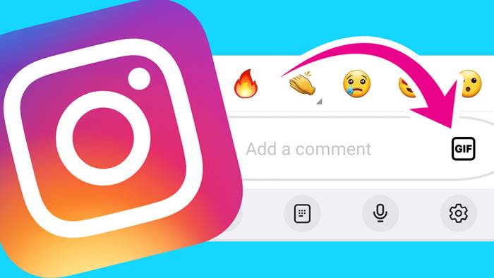 Instagram GIF Komentar