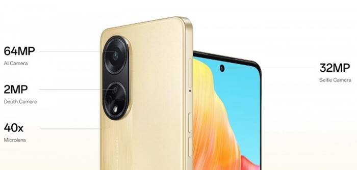 Kamera Oppo F23