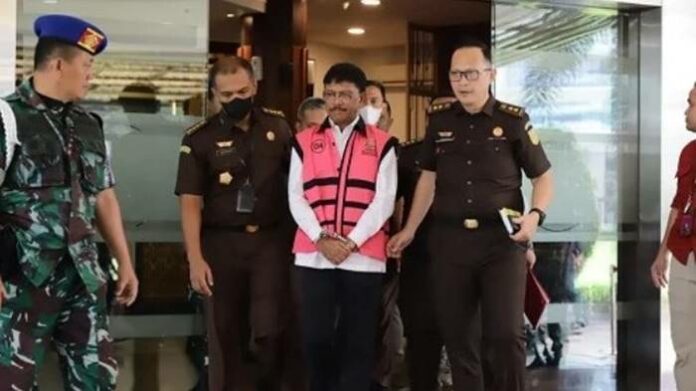 Menkominfo Johnny G Plate Korupsi BTS 4G BAKTI Kominfo