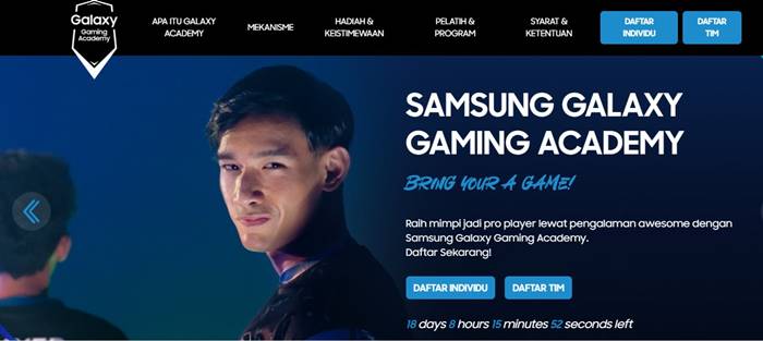 Samsung Galaxy Gaming Academy