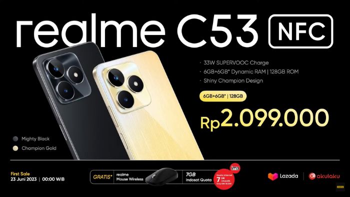 Harga Realme C53 NFC
