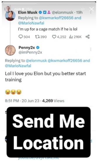 Mark Zuckerberg Elon Musk