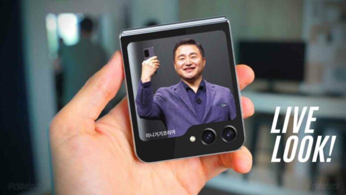 Wujud Galaxy Z Flip5