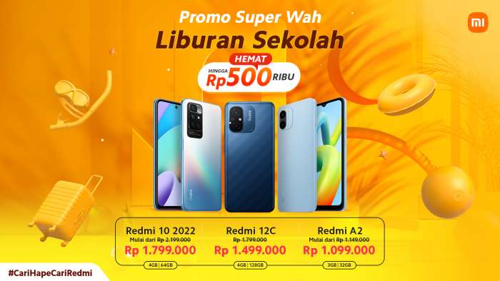 Xiaomi Redmi Turun Harga Libur Sekolah