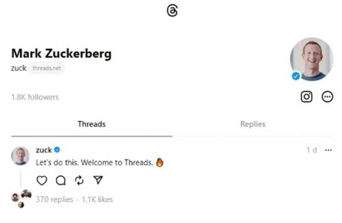 Aplikasi Threads Inggris Amerika Serikat 